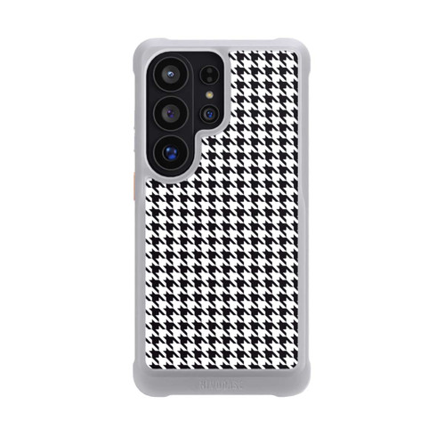Samsung Galaxy S26 Ultra NIVOmax Houndstooth black-white