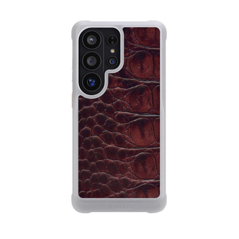 Galaxy S26 Ultra NIVOmax Kroco Dunkelbraun