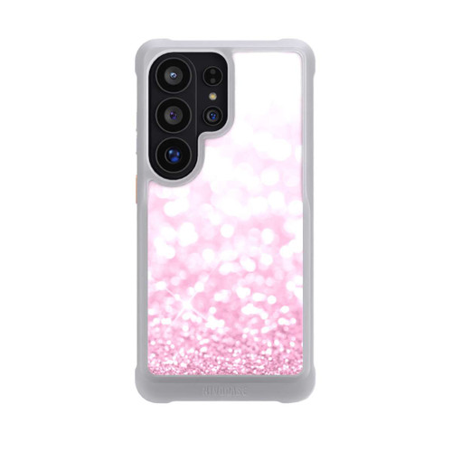 Samsung Galaxy S26 Ultra NIVOmax Pluie de paillettes roses look