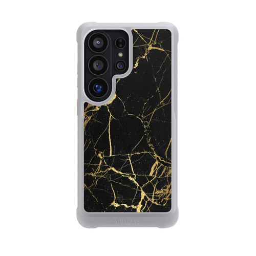 Samsung Galaxy S26 Ultra NIVOmax Schwarzgoldener Marmor-Look