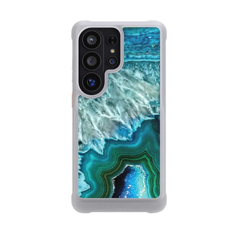 Galaxy S26 Ultra NIVOmax Kristall Achat Grün