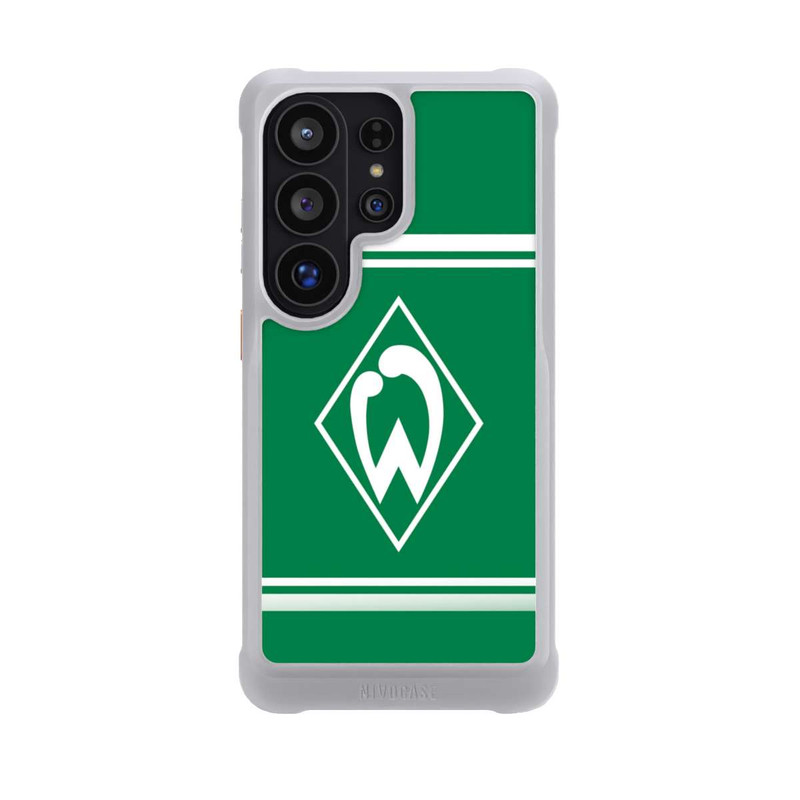 Galaxy S26 Ultra NIVOmax Werder Stripes Green