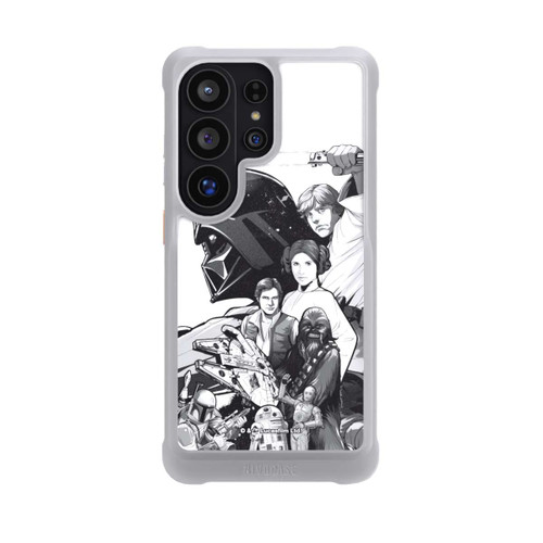 Samsung Galaxy S26 Ultra NIVOmax StarWars Charaktere - Schwarz-Weiß