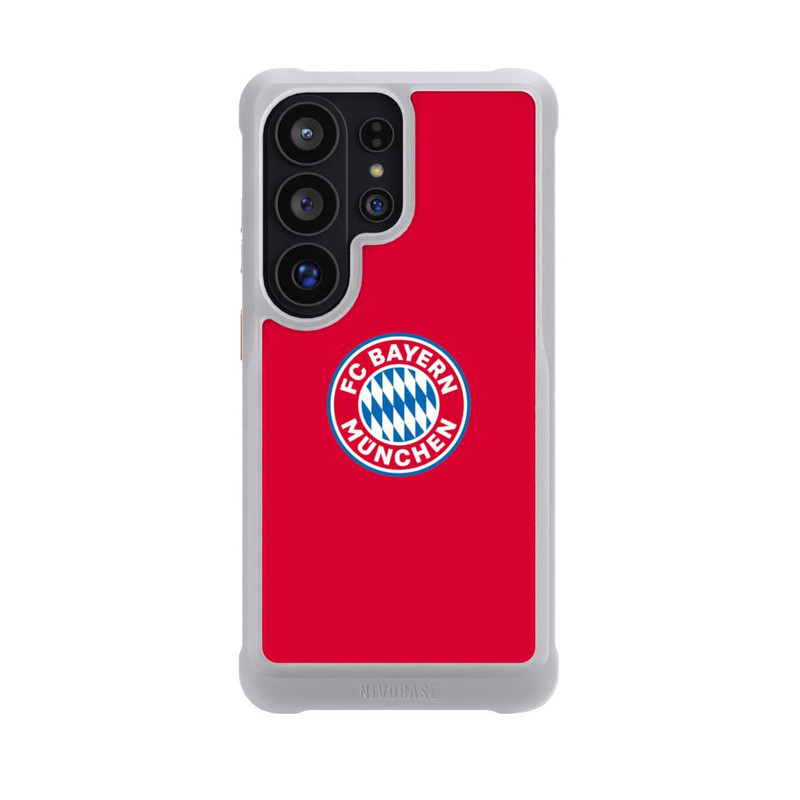 Galaxy S26 Ultra NIVOmax FCB Logo auf Rot