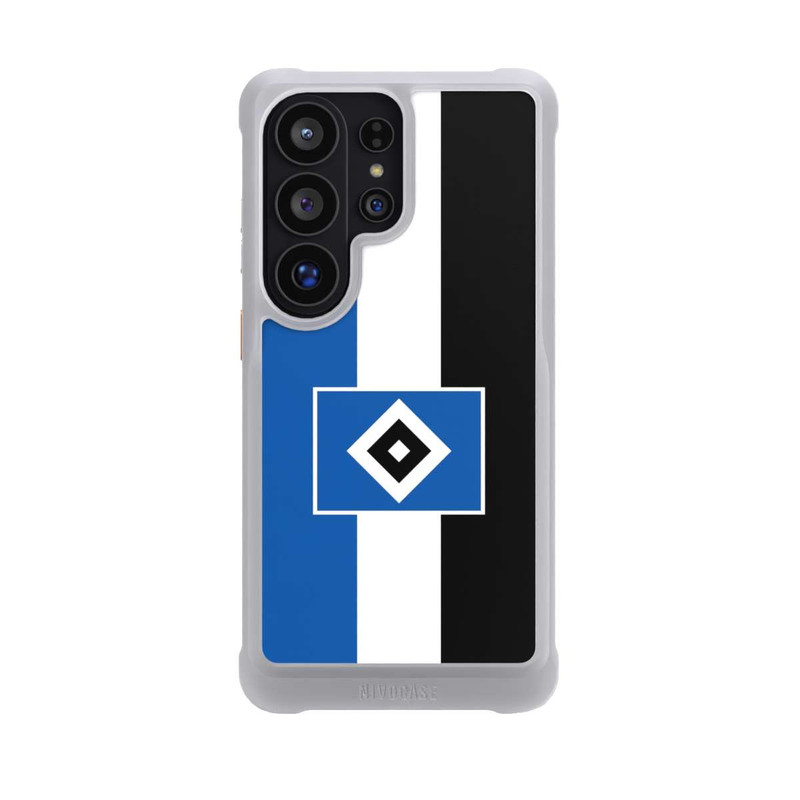 Galaxy S26 Ultra NIVOmax HSV Streifen - Blau-Weiß-Schwarz