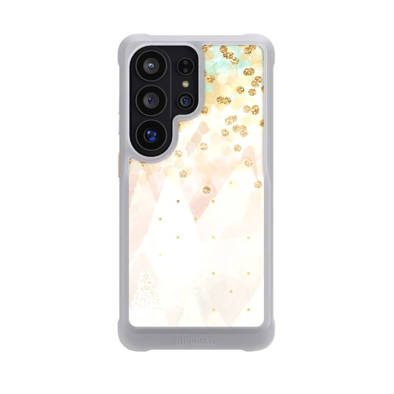 Galaxy S26 Ultra NIVOmax Gold Glitter Snow Look