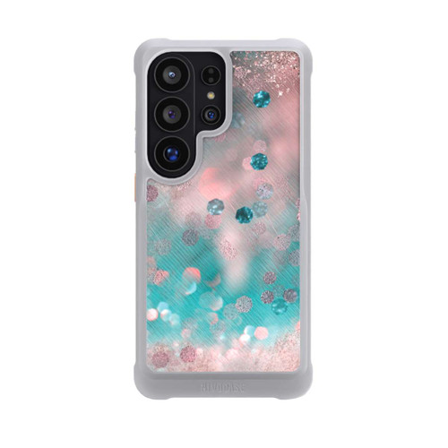Samsung Galaxy S26 Ultra NIVOmax Turquoise Glamour Glitter Look