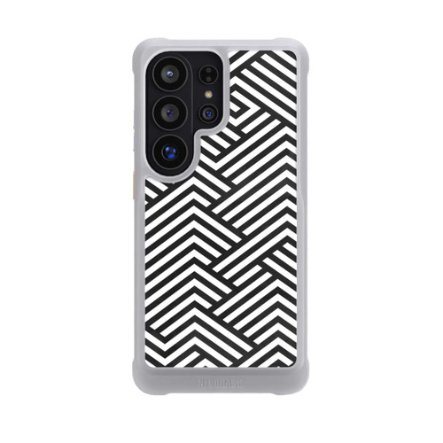 Samsung Galaxy S26 Ultra NIVOmax Schwarz und Weiß ZigZag
