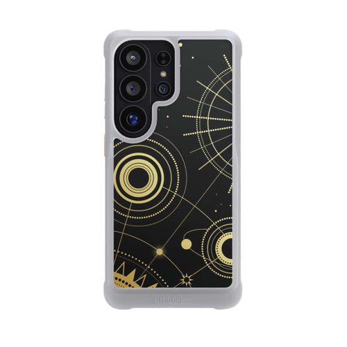Samsung Galaxy S26 Ultra NIVOmax Black and Gold Look Abstract