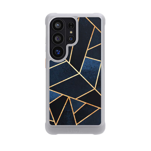 Samsung Galaxy S26 Ultra NIVOmax Navy Stein Golddruck