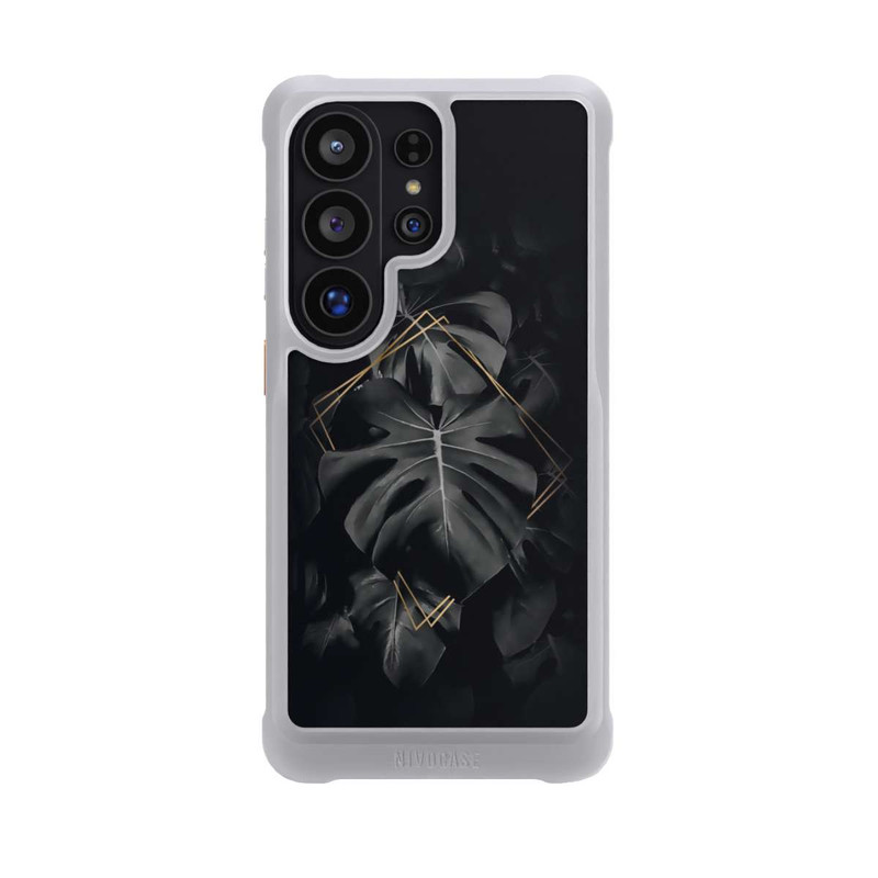 Galaxy S26 Ultra NIVOmax Feuilles noires