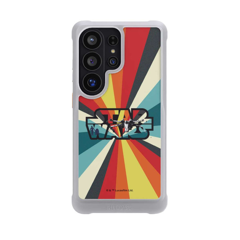 Galaxy S26 Ultra NIVOmax Retro X-Wing Star Wars Logo