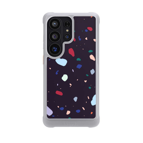 Samsung Galaxy S26 Ultra NIVOmax Modern Dark Rounded Terrazzo