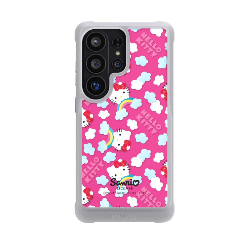 Galaxy S26 Ultra NIVOmax Hello Kitty Regenbogenmuster