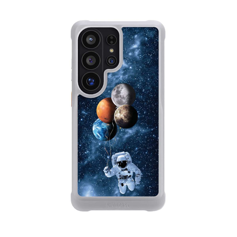 Galaxy S26 Ultra NIVOmax Astronaute avec des Planètes