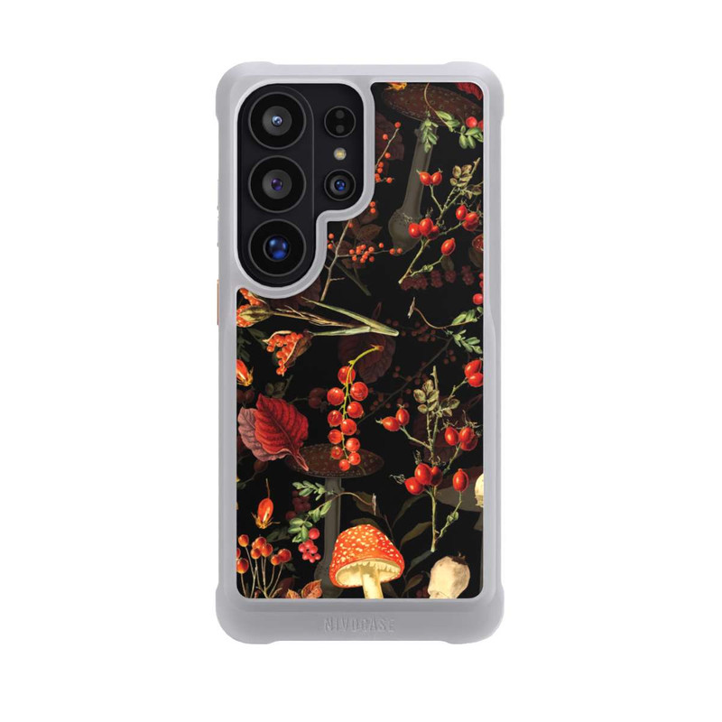 Galaxy S26 Ultra NIVOmax Pilzmuster Schwarz