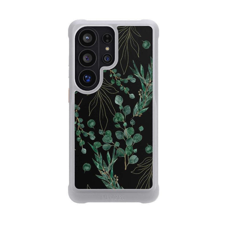 Galaxy S26 Ultra NIVOmax Eukalyptusblätter schwarz