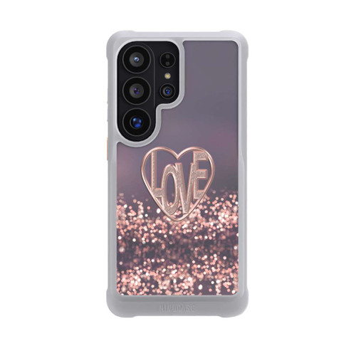 Samsung Galaxy S26 Ultra NIVOmax Love Glitter Pink