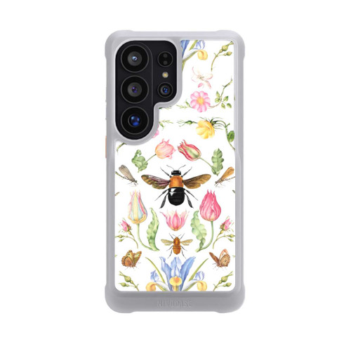 Samsung Galaxy S26 Ultra NIVOmax Wildblumen mit Biene weiß