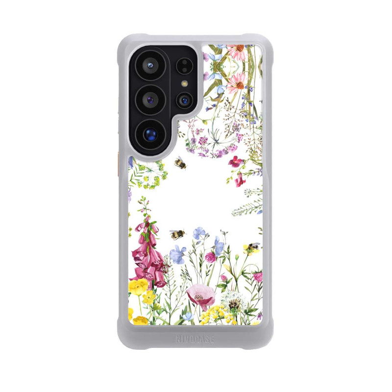 Galaxy S26 Ultra NIVOmax Cadre de fleurs sauvages des prés d'été