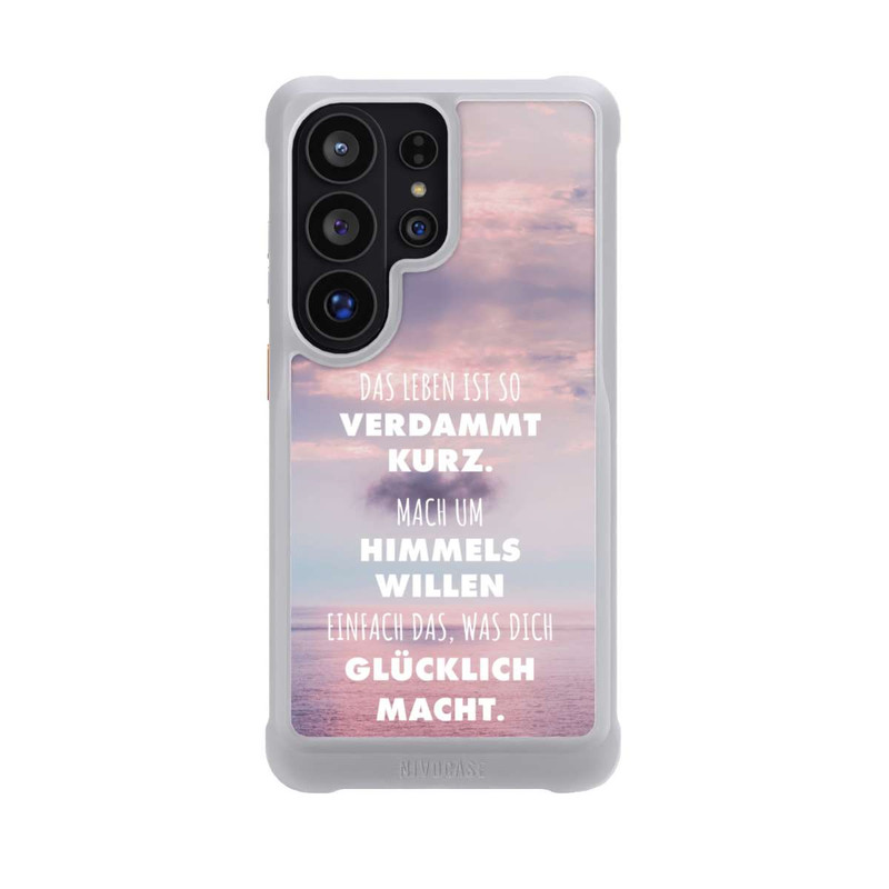 Galaxy S26 Ultra NIVOmax Das Leben Ist So Verdammt Kurz