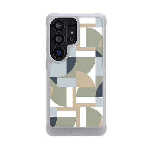 Samsung Galaxy S26 Ultra NIVOmax Futuristic Bauhaus Polygons Beige