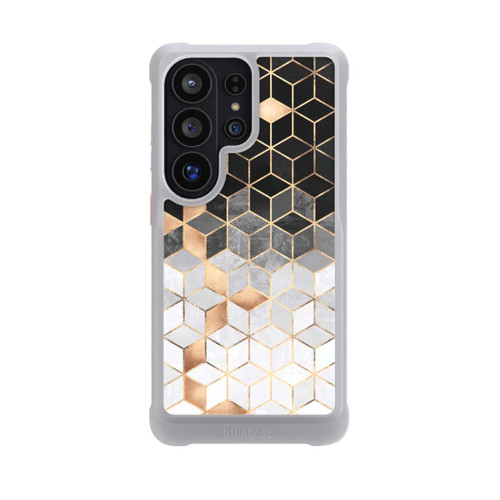 Samsung Galaxy S26 Ultra NIVOmax Würfel dunkel und gold