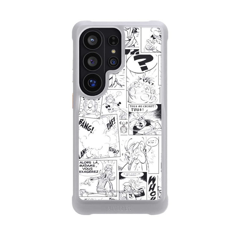 Galaxy S26 Ultra NIVOmax BD Astérix Blanc & Noir