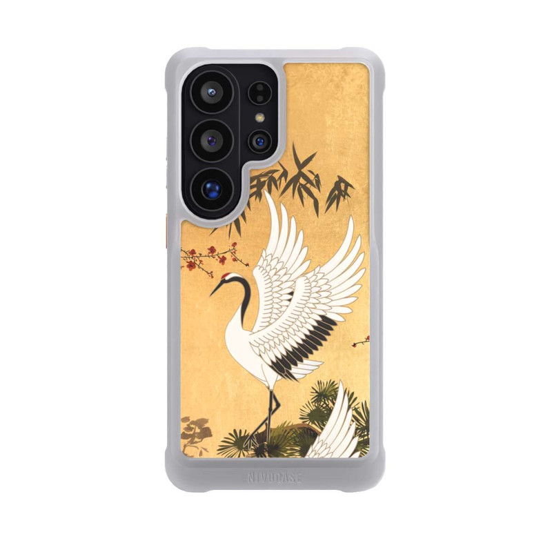Galaxy S26 Ultra NIVOmax Kraniche Gold Japan 2