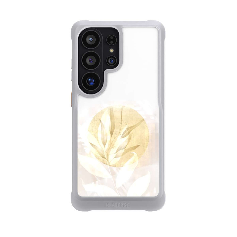 Galaxy S26 Ultra NIVOmax Boho Gold Blumen Kunst