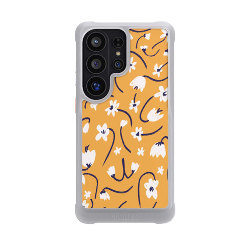 Samsung Galaxy S26 Ultra NIVOmax Pattern Petites Fleurs Jaunes