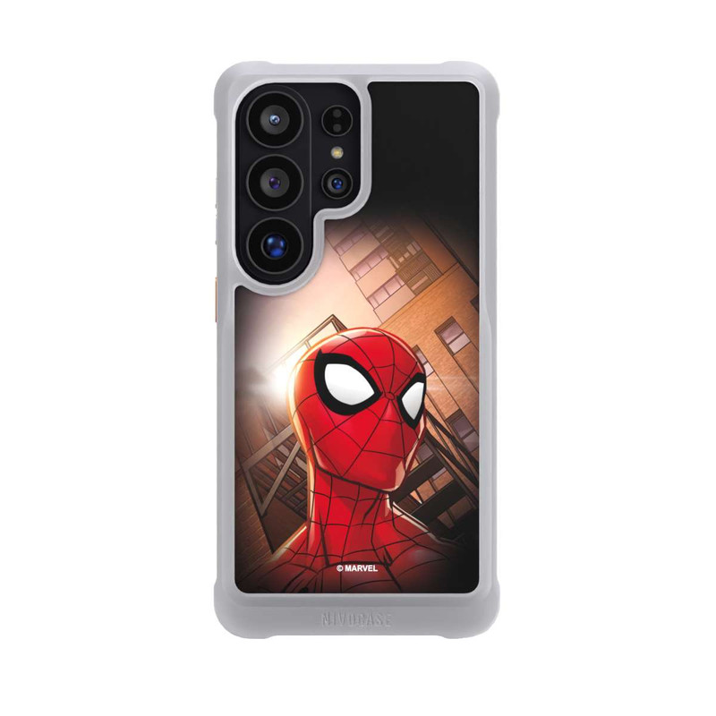 Galaxy S26 Ultra NIVOmax Spider-Man City
