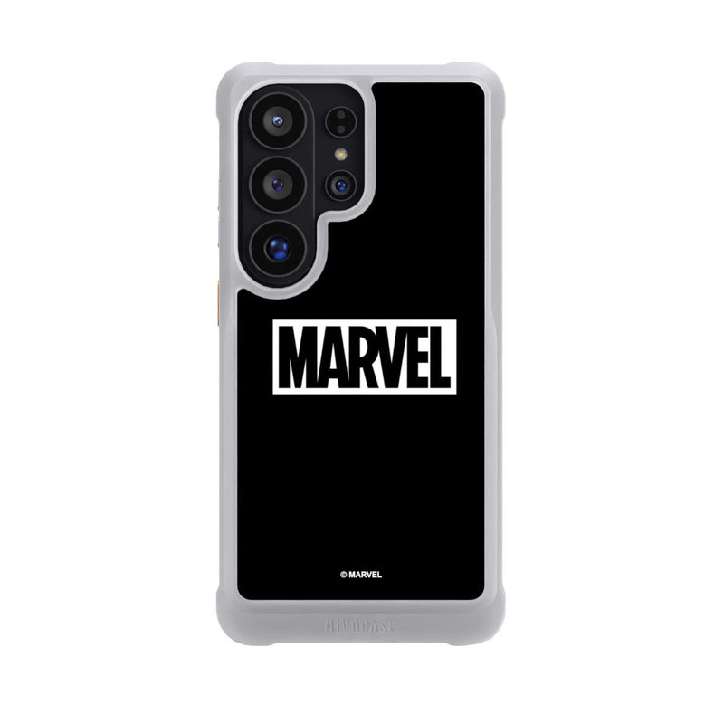 Galaxy S26 Ultra NIVOmax Marvel Logo Black