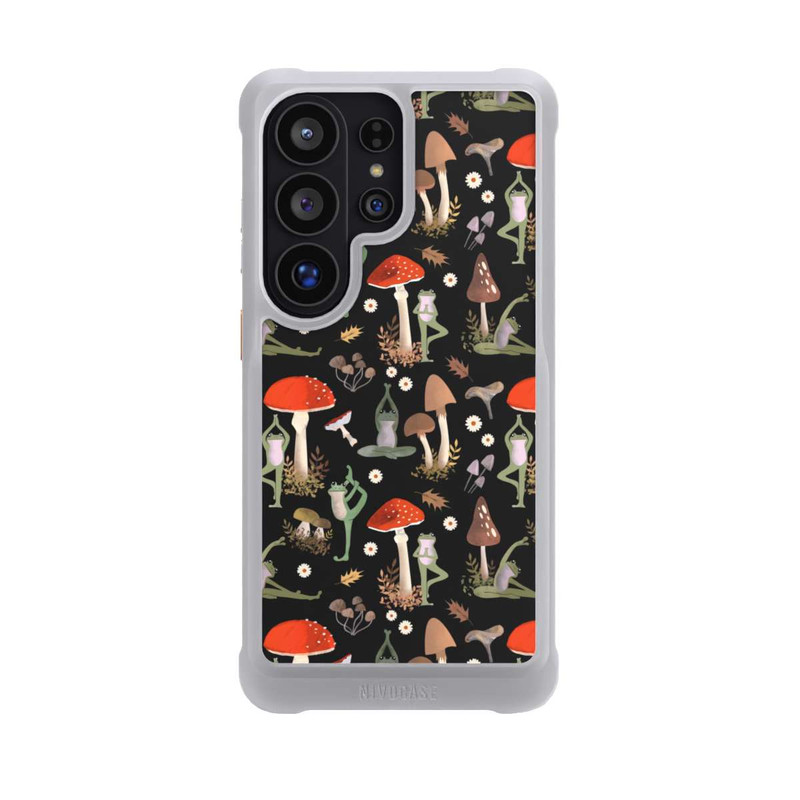 Galaxy S26 Ultra NIVOmax Grenouilles Yoga & Champignons