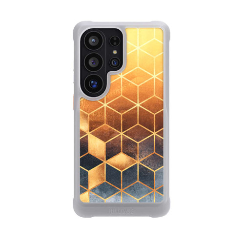Samsung Galaxy S26 Ultra NIVOmax Würfel goldener Farbverlauf