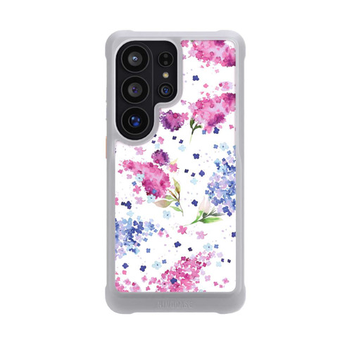 Samsung Galaxy S26 Ultra NIVOmax Hortensien Lila und Rosa Blumen
