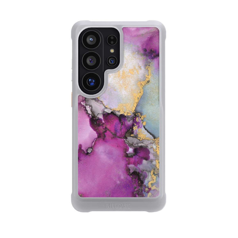 Galaxy S26 Ultra NIVOmax Alcohol Ink Art Pink