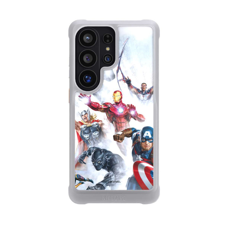 Galaxy S26 Ultra NIVOmax Les Avengers vous sautent dessus