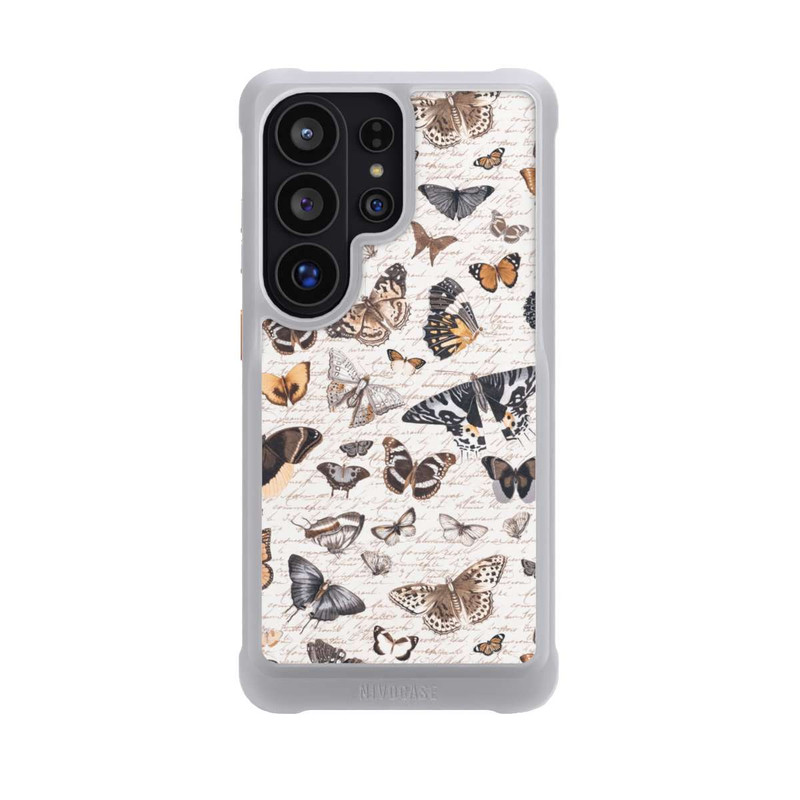 Galaxy S26 Ultra NIVOmax Motif papillon bohème