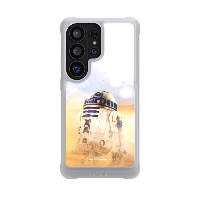 Galaxy S26 Ultra NIVOmax R2D2 in der Wüste