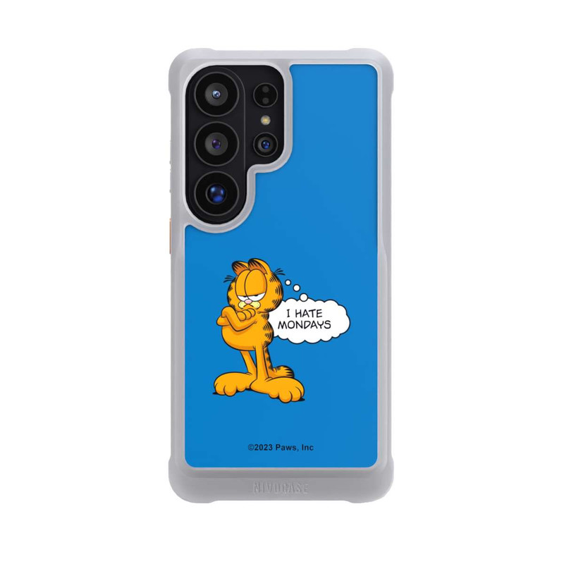 Galaxy S26 Ultra NIVOmax Garfield I Hate Mondays Blue