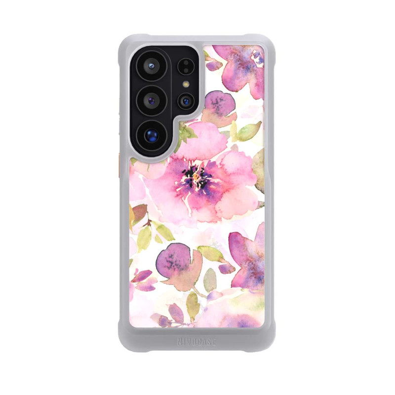 Galaxy S26 Ultra NIVOmax Papier Peint Fleurs Roses