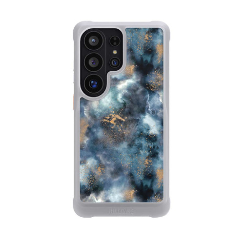 Samsung Galaxy S26 Ultra NIVOmax Smoky Marble Watercolor Navy