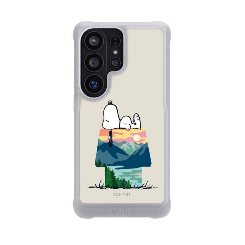 Galaxy S26 Ultra NIVOmax Snoopy Camping Hütte