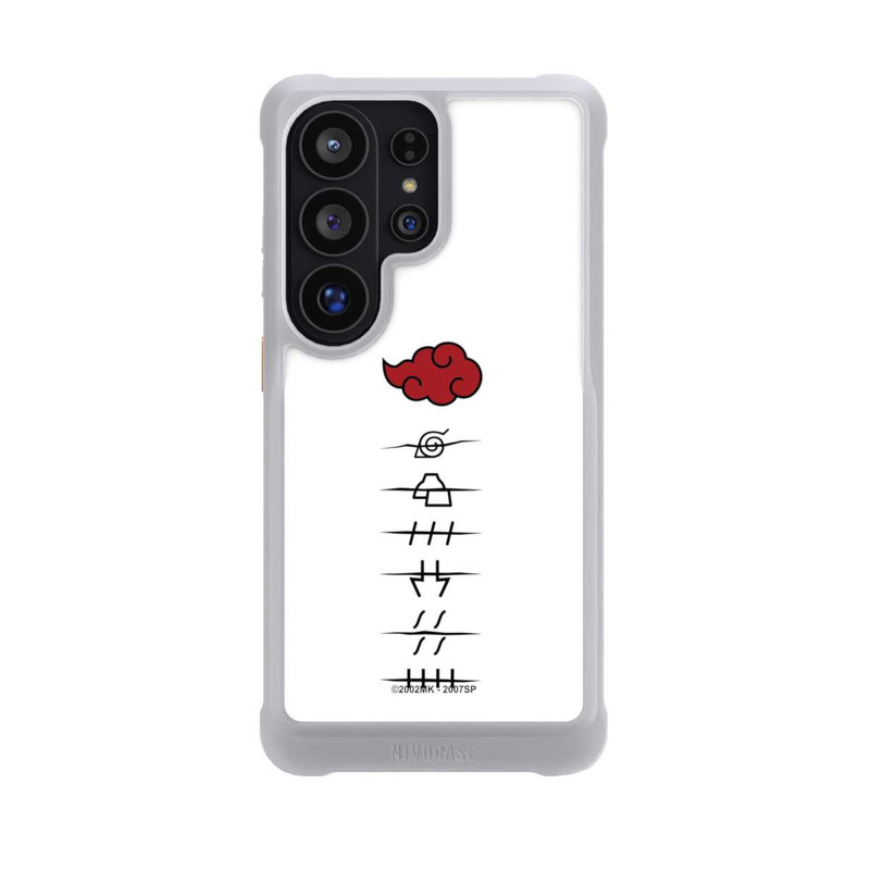 Galaxy S26 Ultra NIVOmax Akatsuki Mitgliedersymbole Weiß