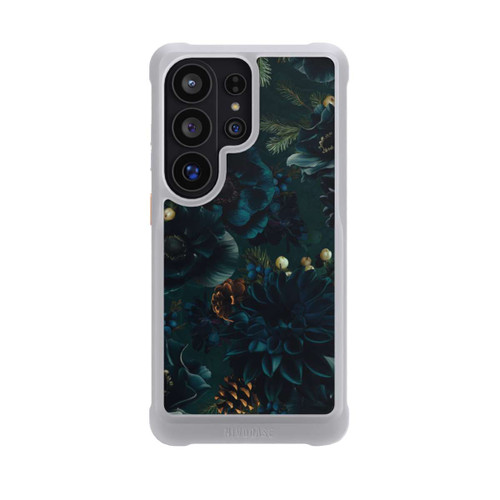Samsung Galaxy S26 Ultra NIVOmax Flowers Pattern Green and Blue