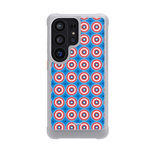 Samsung Galaxy S26 Ultra NIVOmax Captain American Shield Pattern