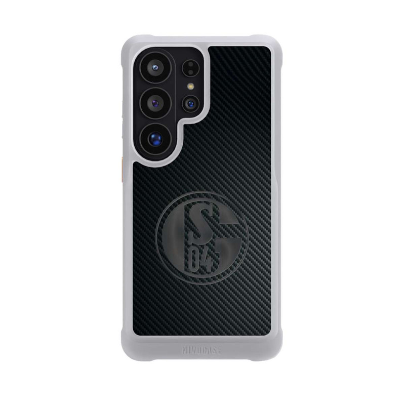 Galaxy S26 Ultra NIVOmax Schalke 04 Carbon Look