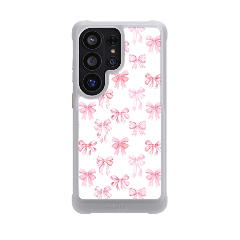 Galaxy S26 Ultra NIVOmax Baby Pink Bows