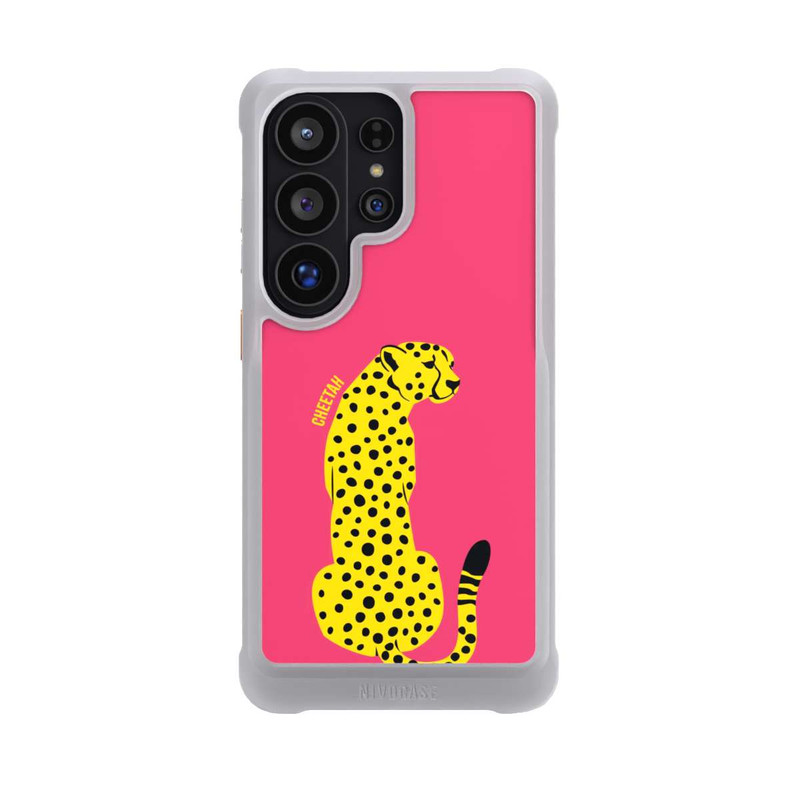 Galaxy S26 Ultra NIVOmax Colourful Yellow Cat